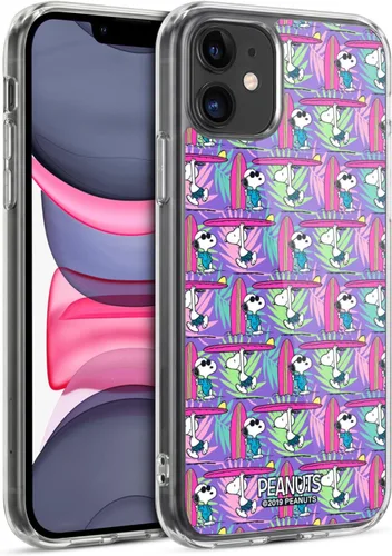 Miniatura 89 de Head Case Designs Peanuts Tropical Surf Snoopy Aloha Disco Gel Funda con licencia oficial [protección de grado militar] compatible con Apple iPhone