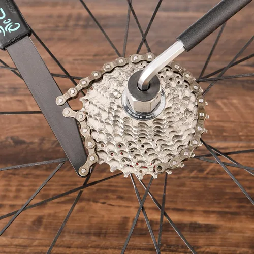Miniatura 4 de Kit de herramientas de extracción de casete de bicicleta, herramientas de extracción de piñón de bicicleta, herramienta de látigo de cadena y anillo