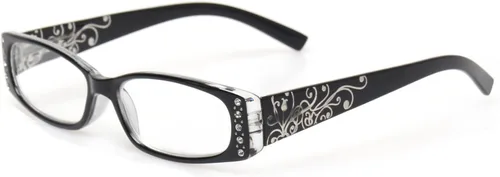 Miniatura 3 de Kerecsen 4 pares de gafas de lectura para mujer, bisagra de resorte con lectores de patrón láser