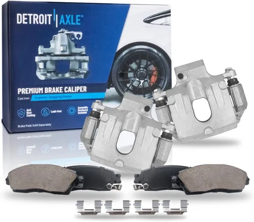 Miniatura 33 de Detroit Axle - Zapatas de freno traseras para Chevrolet Cobalt Cavalier HHR Malibu Pontiac G4 G5 Pursuit Sunfire Saturn Ion Reemplazo de zapatas