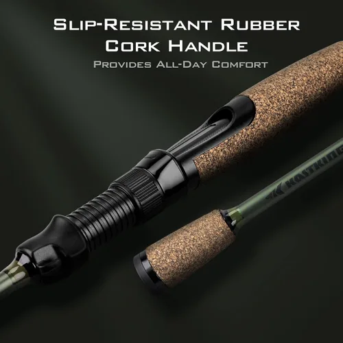Miniatura 5 de KastKing Spartacus II Fishing Rods - IM6 Graphite Blanks Casting & Spinning Rods, 2-Piece Rods with Extra Tip Section, PTS Power Transition System