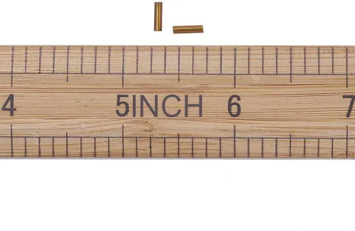 Miniatura 6 de Pandahall - Cuentas de cristal con forro plateado de 1.76 x 0.76 pulgadas, tubo transparente, cuentas espaciadoras de semillas de vidrio sueltas