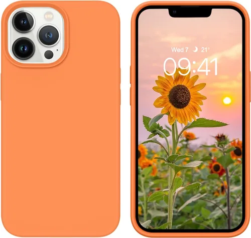 Miniatura 49 de GUAGUA Funda compatible con iPhone 17 Pro Max de 6.9 pulgadas, silicona líquida, goma de gel suave, delgada, forro de microfibra delgada