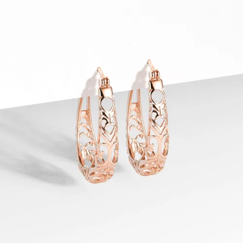 Miniatura 12 de Amazon Essentials Pendientes de aro ovalados de filigrana de plata de ley (anteriormente colección Amazon)