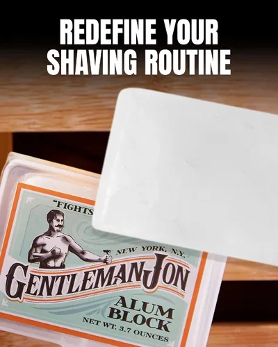 Miniatura 5 de Bloque de alumbre en funda de plástico (3.7 onzas), de Gentlemen Jon