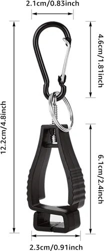 Miniatura 2 de Glove Clips for Work Glove Holders, Glove Holder Clip Gloves Clip for Construction