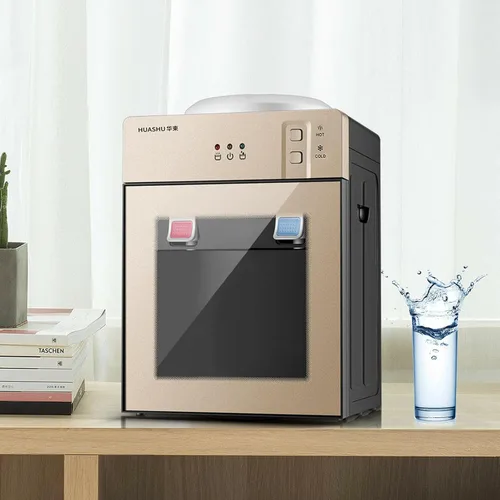 Miniatura 13 de Dispensador de agua fría y caliente para botella de 5 galones, máquina eléctrica de agua potable para encimera de carga superior, dispensador