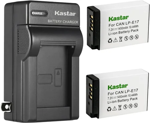 Miniatura 5 de Kastar Reemplazo del cargador de batería de pared CA para Canon EOS RP, EOS R10 cámara sin espejo, KISS X8i, KISS X9i, Rebel SL2, EOS Rebel T6i, EOS