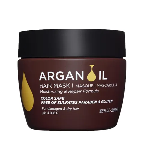 Miniatura 13 de Luseta Mascarilla de pelo con perlas brillantes, tratamiento capilar suavizante e hidratante, acondicionador profundo para cabello dañado y rizado