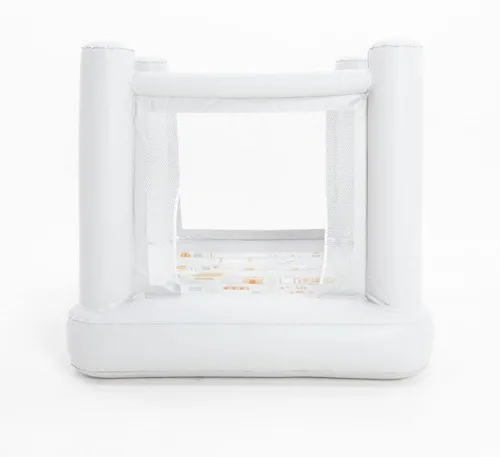 PLAYSMOL Mini City Casa Inflable de Rebote, Casa de Salto para Juego Interior, Castillo Inflable para Niños Pequeños y Niños de 3-6, Fácil
