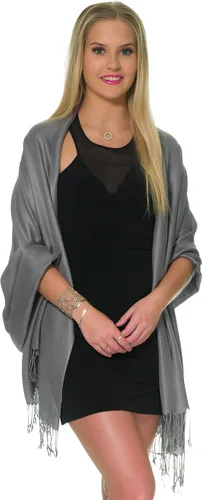 Miniatura 60 de Pashminas, chales y mantones para usar con vestidos de noche y en bodas, grandes y suaves