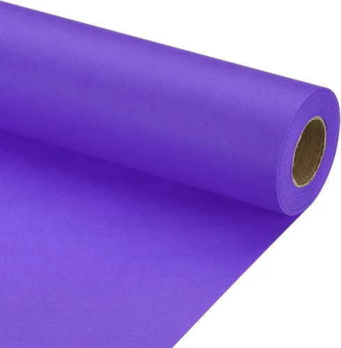 Miniatura 76 de PATIKIL Papel de regalo, 12 x 300 pulgadas (25 pies), rollo de papel kraft para manualidades de 70 GSM, papel de embalaje para tablones de anuncios