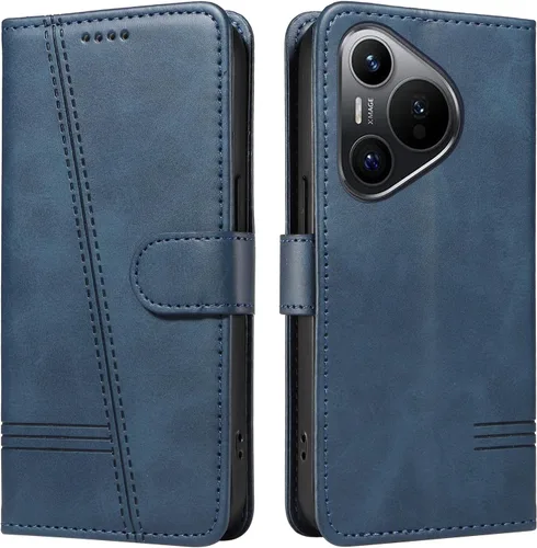 Miniatura 167 de Funda con tapa para Huawei Nova Lite 3, protección de 360 grados, a prueba de golpes, de piel sintética, con función atril y 3 ranuras