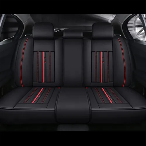Miniatura 2 de Juego completo de fundas de asiento de automóvil compatibles con LR2 de cobertura completa, transpirable e impermeable, juego completo de accesorios