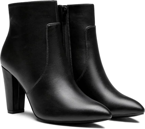 Miniatura 8 de Vepose Botas de tobillo 9633 para mujer, botas de tacón alto de aguja de moda, botas de vestir con punta de punta