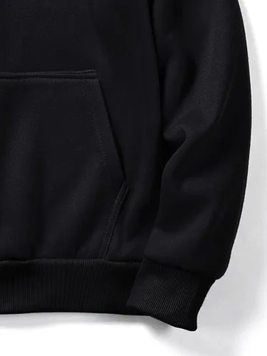 Miniatura 4 de Floerns Sudadera con capucha y cordón de manga larga con estampado gráfico para hombre