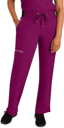 Healing Hands Pantalones quirúrgicos para mujer, 6 bolsillos, HH360 9151, Nisha, cintura con cordón, diseño atlético de primera calidad