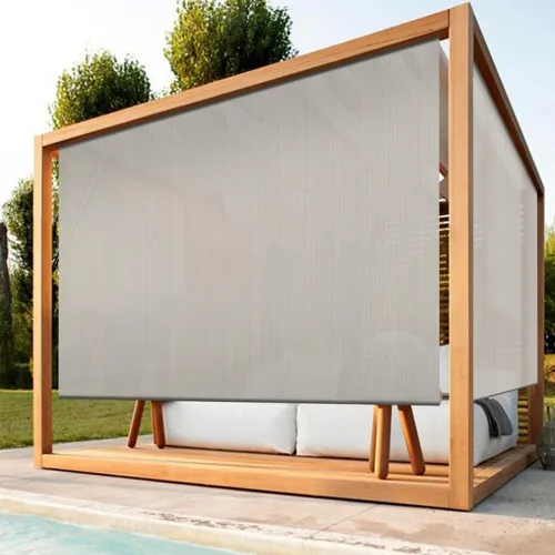 Miniatura 8 de Patio Paradise - Persianas enrollables para exteriores de 6 pies de ancho x 7 pies de alto, persiana de exterior para porche, terraza, balcón, Gris