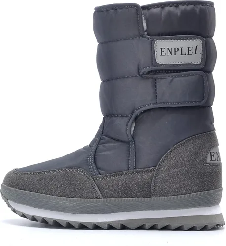 Miniatura 3 de DADAWEN - Botas de nieve impermeables para mujer