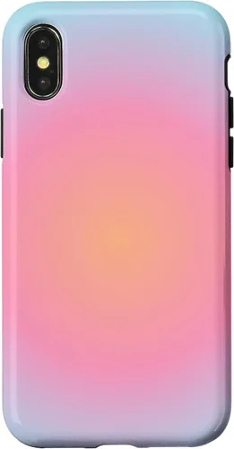 Miniatura 5 de Gradient Cute Aura Aesthetic Multicolor Moda Mujeres Caso para iPhone 17