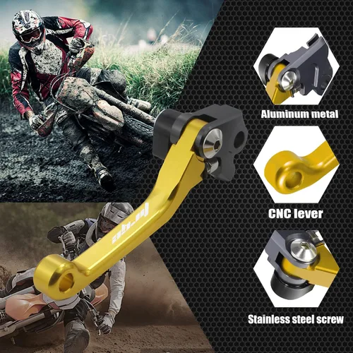 Miniatura 4 de Manija de Freno de Embrague Pivotante Plegable CNC para Motocicleta para RM125 RM250 RM 125 250 1996 1997 1998 1999 2000 2001 2002 2003