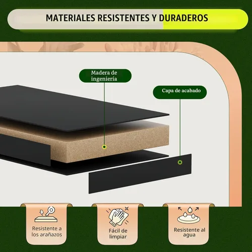 Miniatura 6 de WLIVE Cómoda de madera con 5 cajones, cómoda negra de 45 pulgadas de alto para dormitorio, cómoda, armario de almacenamiento y cajones organizadores