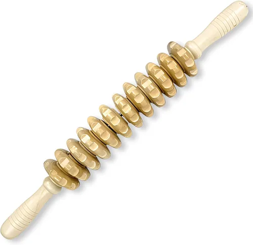 Puntos de disparo de rodillo de masaje de madera manual para liberar celulitis, dolor muscular, voladura muscular, herramienta de alivio del vientre