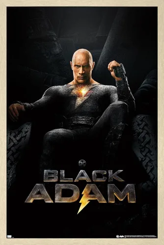 Miniatura 7 de Trends International DC Comics Movie Black Adam - Póster de pared de una hoja Versión con marco negro