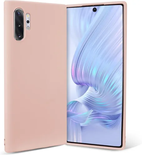 Miniatura 12 de Funda para Galaxy Note 10 Plus, silicona líquida, delgada, suave, TPU, protección de cuerpo completo, a prueba de golpes, para Galaxy Note 10 Plus