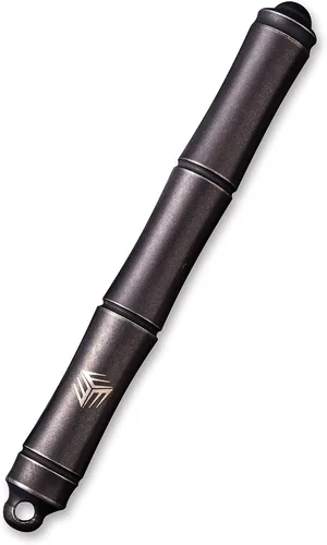 WeKnife Syrinx - Bolígrafo de metal de titanio, bolígrafo ligero ejecutivo de lujo, con 2 coleccionistas de recarga de tinta negra extra, bolígrafos