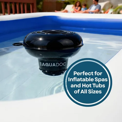 Miniatura 8 de MAV AquaDoc Flotador de tabletas de bromo y cloro para tabletas de 1.5 pulgadas para jacuzzis inflables