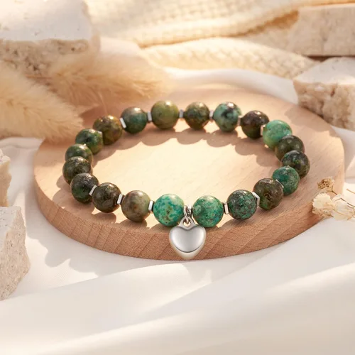 Miniatura 30 de HGDEER Regalos Get Well Soon, pulsera de amatista de piedra natural para mujeres y hombres