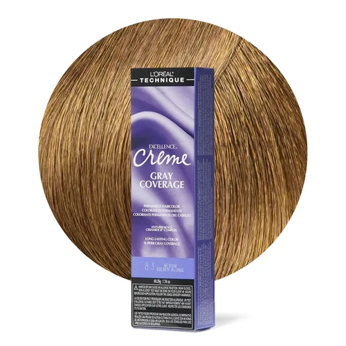Miniatura 24 de L'Oréal Technique Excellence Crème Permanent Hair Color Long-Lasting Hair Dye Rich Formula with No-Drip Application Superb Gray Coverage For