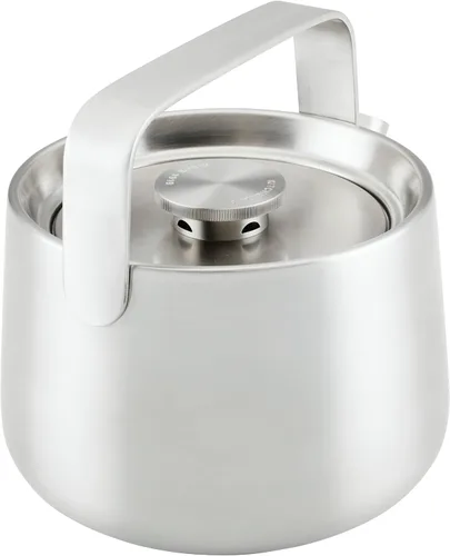 Miniatura 9 de KitchenAid Teteras de Acero Inoxidable con Silbido, 1.8 Litros - Acero Inoxidable Cepillado