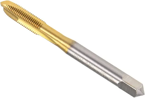 Miniatura 9 de Tapones de punta en espiral, rosca métrica M2 x 0.4, acero de alta velocidad con revestimiento de titanio 6542 - Aplicaciones: para taladrar