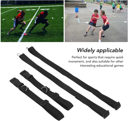 Miniatura 3 de VGEBY Cinturón de equipo atlético, cinturón de resistencia a la evasión de entrenamiento de agilidad de velocidad de fútbol para unisex