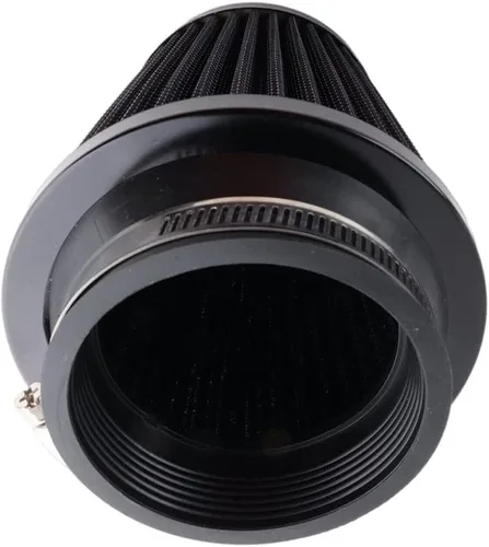 Miniatura 4 de Limpiador de filtro de aire de 2.992 in para tubo de admisión con filtro de repuesto de 2.99 pulgadas de diámetro (2.992 in negro B)