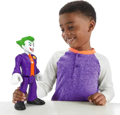 Miniatura 2 de Fisher-Price Imaginext DC Super Friends - Figura de juguete preescolar de The Joker XL de 10 pulgadas para juegos de simulación a partir de 3 años