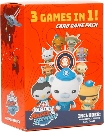 Miniatura 2 de Mighty Mojo Octonauts - Juegos de cartas clásicos para niños, juego de memoria, Go Fish & Old Maid, divertido juego familiar para niños y niñas