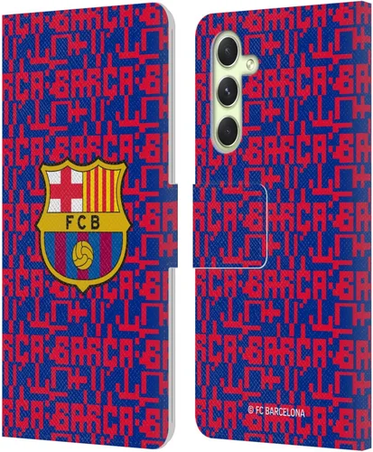 Miniatura 156 de Head Case Designs Funda de piel con licencia oficial del FC Barcelona Barca Crest Graphics para Samsung Galaxy A06 4G