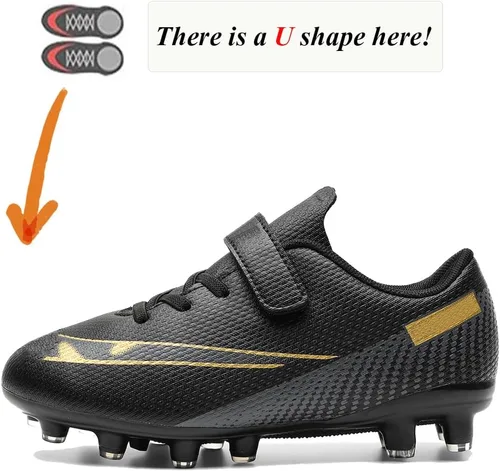 Miniatura 2 de Zapatos de fútbol para niños y niñas, zapatos deportivos antideslizantes para exteriores e interiores