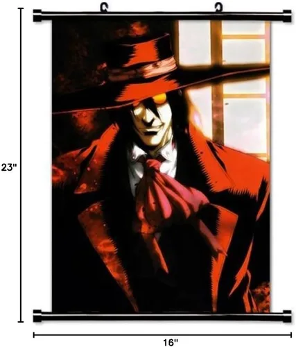 1 póster de tela de anime Hellsing (16 x 23 pulgadas)
