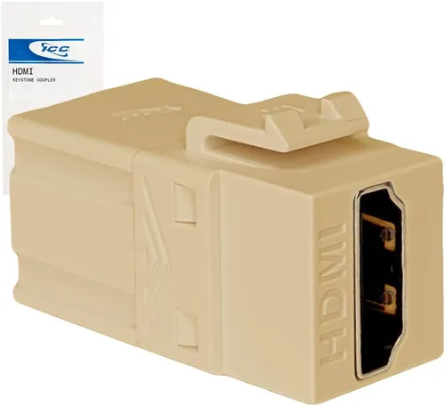 Miniatura 11 de ICC Acoplador modular HDMI en estilo HD, negro, individual