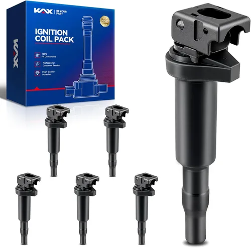 Miniatura 22 de Bobina de encendido KAX UF667 Paquete de 6 - Compatible con 328i, X5, X1, 335i, 325i, 528i, X3, Cooper, 535i, 320i, 530i, 750Li, 328xi, Z4, 525i