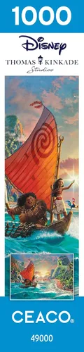 Miniatura 8 de Ceaco - Thomas Kinkade Disney Dreams - Moana - Rompecabezas de 1000 piezas