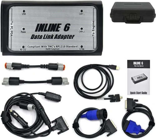 Miniatura 5 de Herramienta de escaneo de diagnóstico resistente, para kit de adaptador de enlace de datos en línea 6 escáner OBD2 para Cummins Engine J1939 J1708