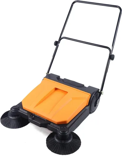 Miniatura 11 de Barredora de mano 2.3HP 52CC 2 tiempos barredora de gasolina barredora al aire libre escoba de barrido detrás de la barredora con un soplador