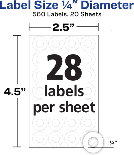 Miniatura 4 de Avery Labels – Etiquetas, Blanco