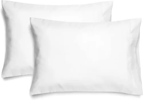 EXQ Home Juego de 2 fundas de almohada de viaje de 13 x 18 pulgadas, fundas de almohada pequeñas para almohadas de bebé de 12 x 16 pulgadas, 13 x 18