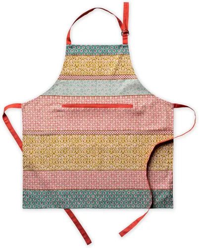Miniatura 29 de Maison d' Hermine Delantal 100% de algodón para mujeres con bolsillo de cocina delantal de chef para hombres para cocinar primavera verano 001